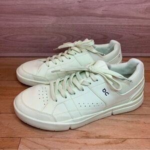 On Running Roger Clubhouse Women's Sneakers in Lime Green - Size 10.5